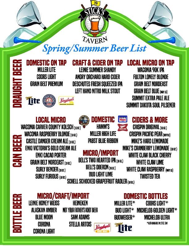 Beer List Beer