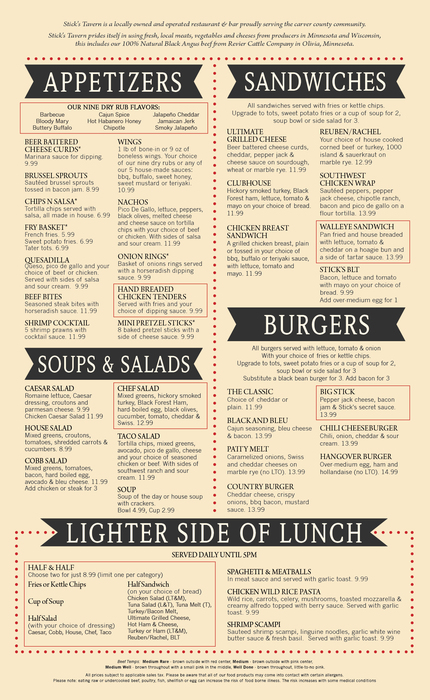 fall 2018 lunch